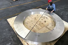 Крупногабаритное кованое кольцо 7075-T6